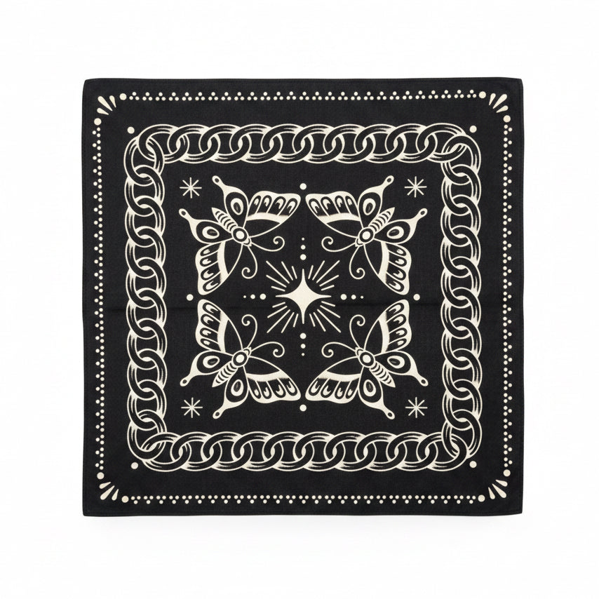 Schwarzes Bandana