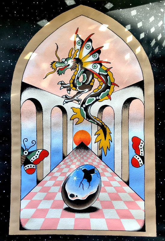 The Hatching Print A4 - Einzigartige  von Doro Hoffmann. Jetzt online bestellen!