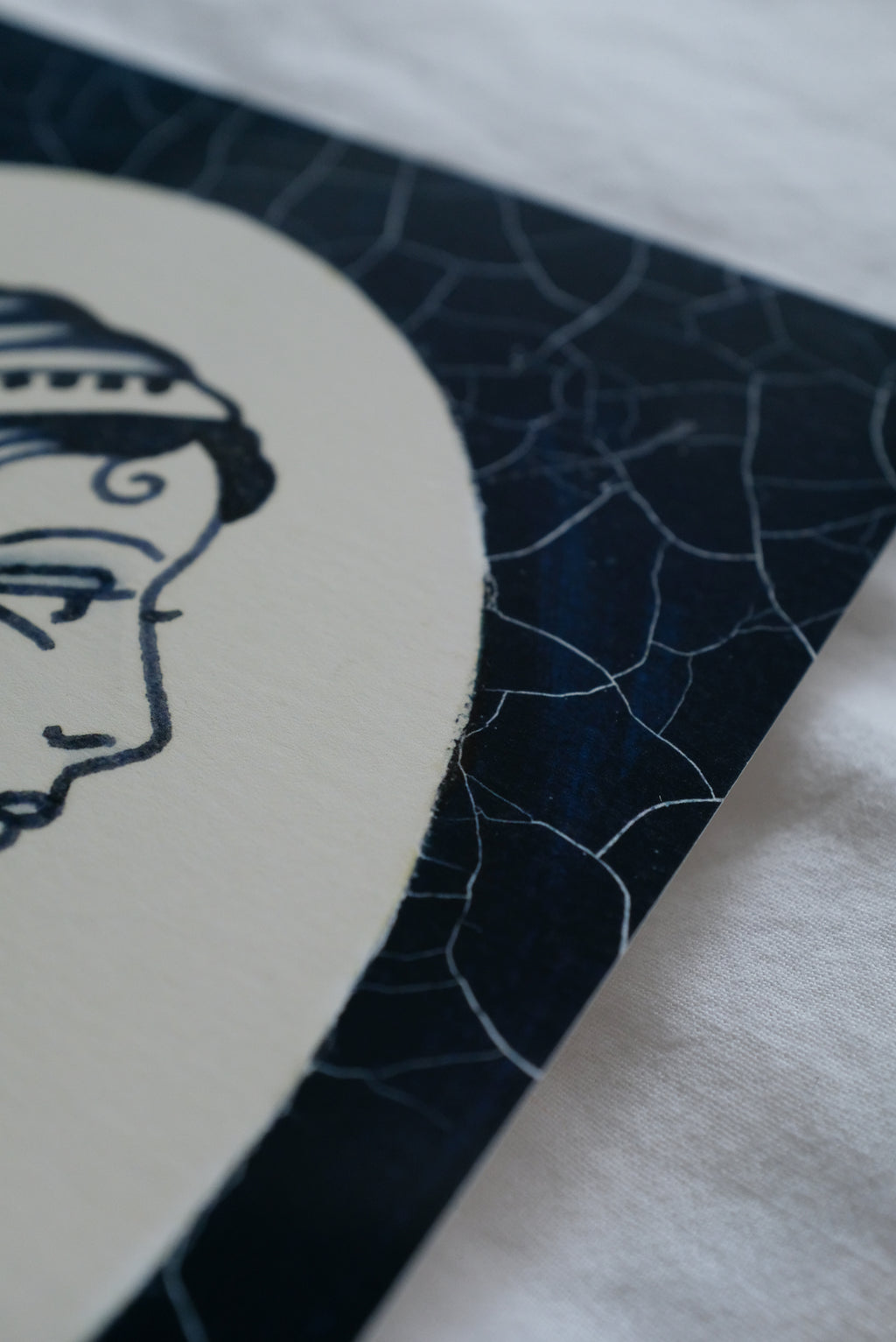 Blue Lady Fine Art Print