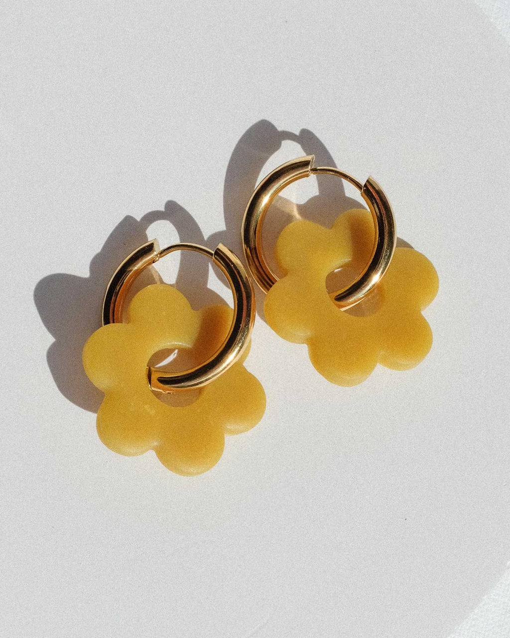 XL Flower Hoops