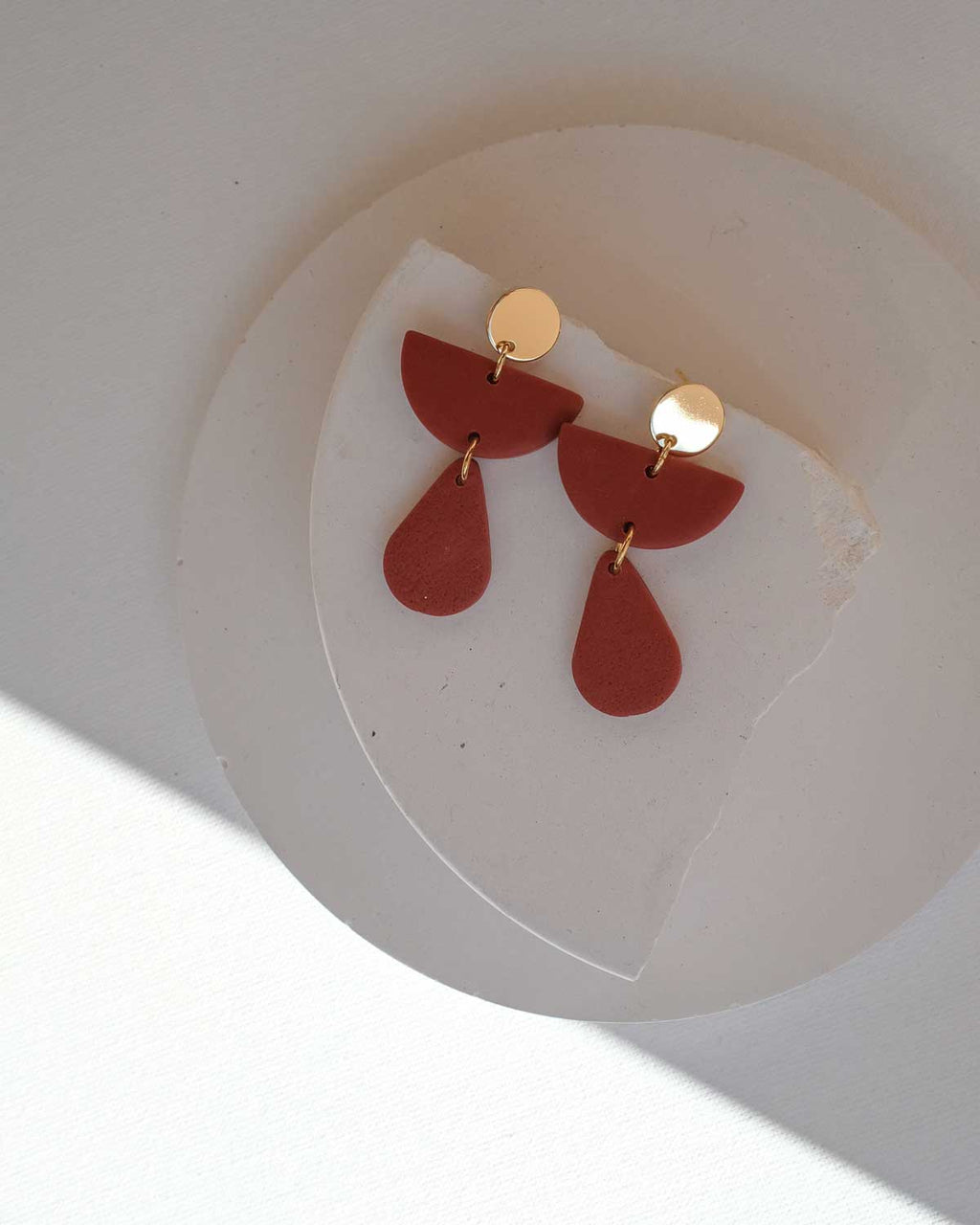 Geometrische Ohrringe 925 Silber