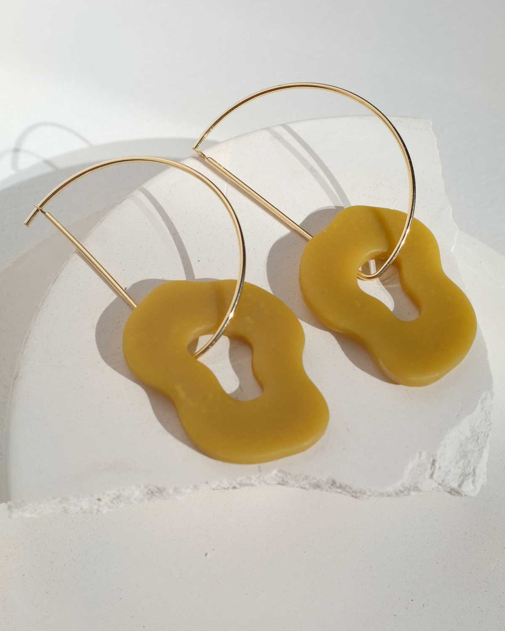 Organische Statement Ohrringe