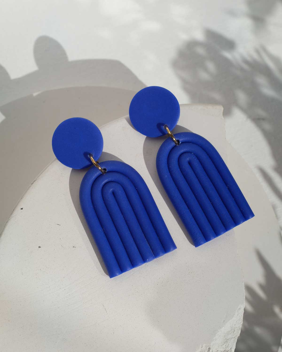 Arch Ohrringe Cobalt