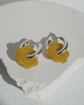 Mini Flower Hoops