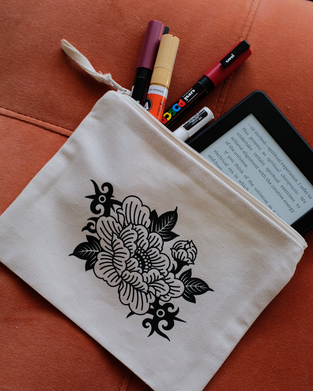 Peony Pencil Case