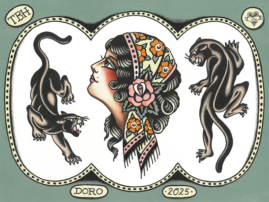 (Schönheitsfehler!) Green Flash Print 30x40cm