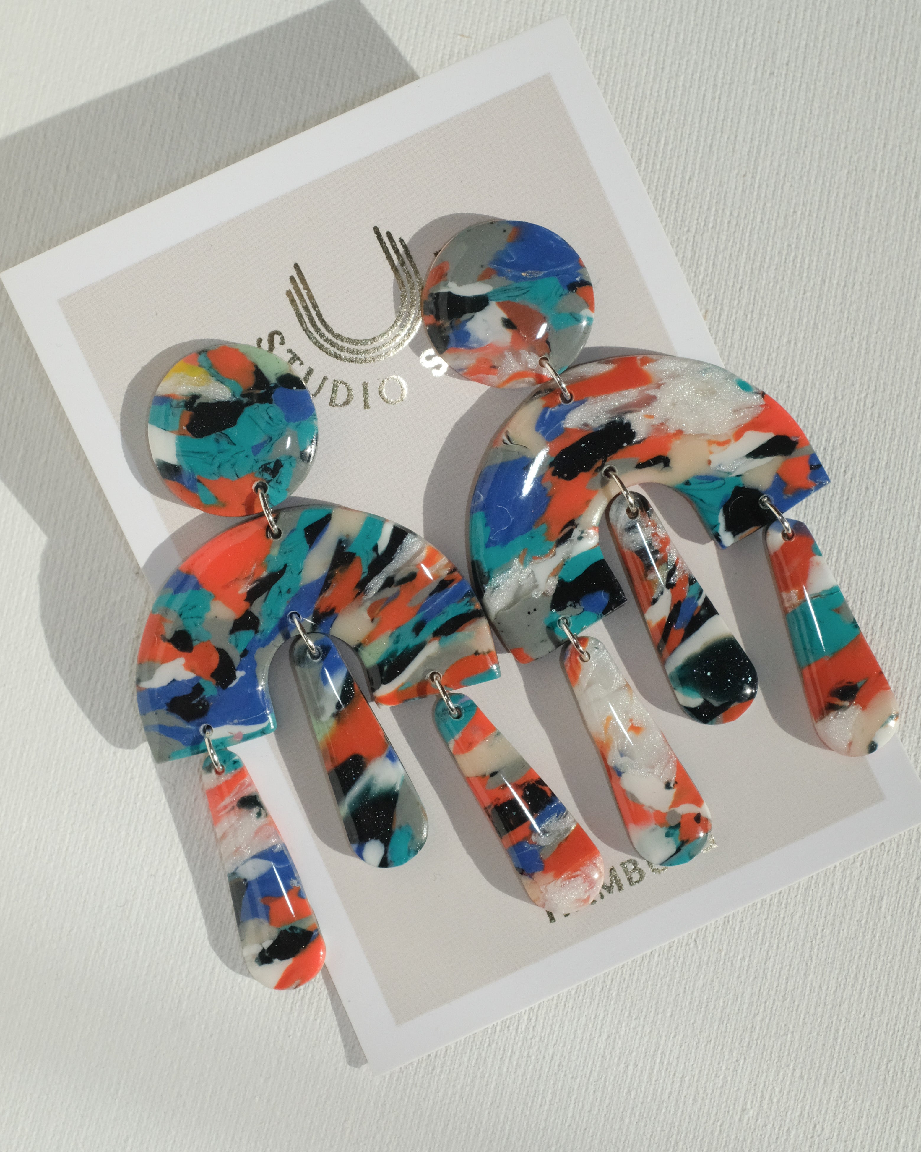 Recycelte Statement Ohrringe - Einzigartige  von Doro Hoffmann. Jetzt online bestellen!