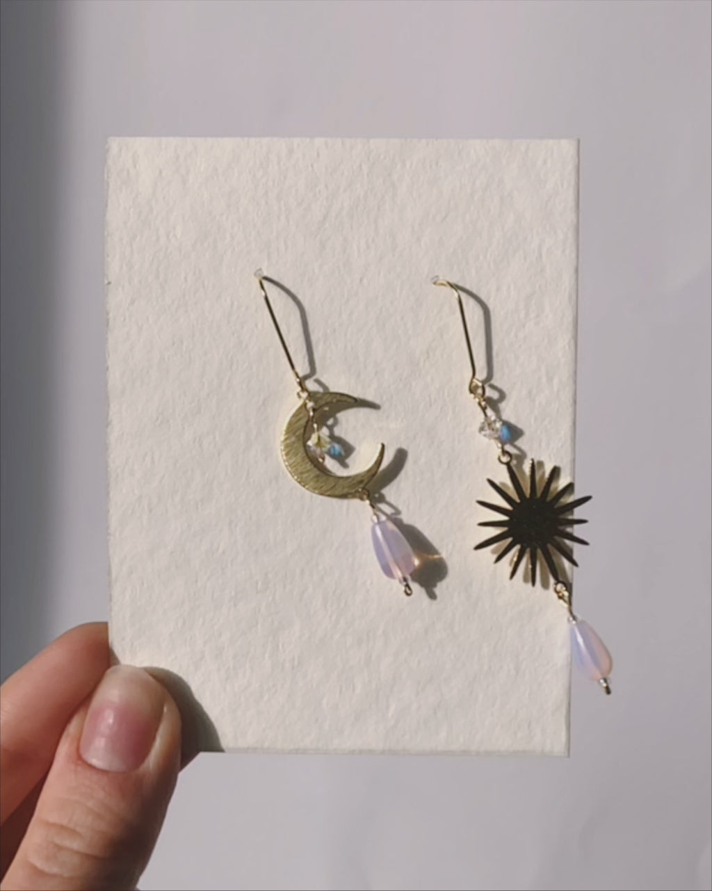 Celestial Ohrringe mit Haken (Swarovski)