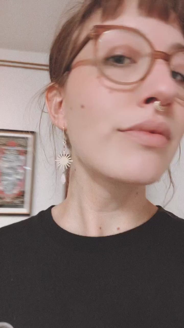 Celestial Ohrringe mit Haken (Swarovski)